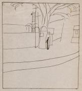 交番のある風景（『密室』VIII19）