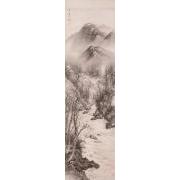 山村初冬図