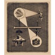 銅版画集『地上の祭』 3 遊戯