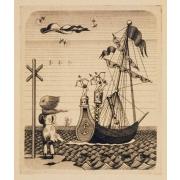 銅版画集『地上の祭』4空想