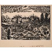 震災以前横浜山手之図