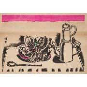 朴の花とポット