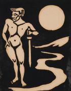 ［剣を持つ男］