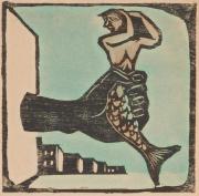 『方寸版画』創刊号　幻想集：力