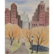 ニューヨーク風景（公園）