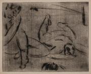 女、リンゴと男