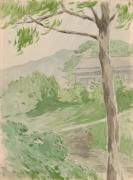 ［徳義中学時代デッサン帳より］　［風景］