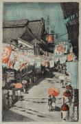 『大阪風景』一　道頓堀