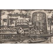 雑誌『新版画』第1号 10 工場