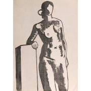 雑誌『新版画』第1号 11 裸婦