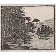 雑誌『新版画』第6号 国立公園特輯号 5 十和田湖