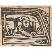 雑誌『新版画』第11号 現代風俗鳥瞰号 12 競馬場