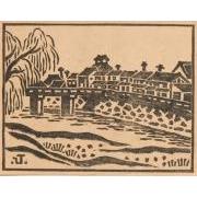 『郷土』創刊号NO.5「河畔の町」