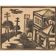 『郷土』第2号附録「風景A」（伊東健乃典）