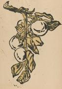 版画誌『九州版画』第20号1「柿」