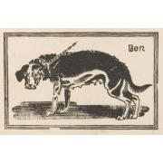 『大衆版画』第1輯9「犬」