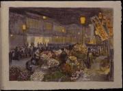 画集新潟風景古町夜景