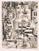 版画集『瑛九・銅版画 SCALE II』10 乱舞