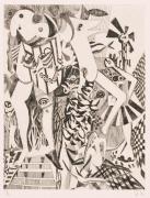 版画集『瑛九・銅版画 SCALE II』 15 森の思い出