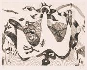 版画集『瑛九・銅版画 SCALE II』　21　忘れた道