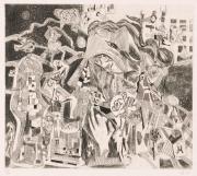 版画集『瑛九・銅版画 SCALE II』 25 指の物語