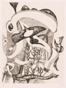 版画集『瑛九・銅版画 SCALE II』30 自然