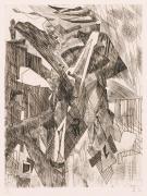 版画集『瑛九・銅版画 SCALE II』40 建設