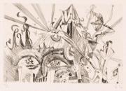 版画集『瑛九・銅版画 SCALE III』 9 トンボの仲間