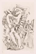 版画集『瑛九・銅版画 SCALE III』 18 鳥の精