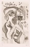 版画集『瑛九・銅版画 SCALE III』 22 女 A