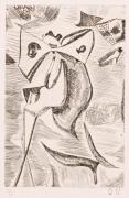 版画集『瑛九・銅版画 SCALE III』 23 スフィンクス