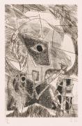 版画集『瑛九・銅版画 SCALE III』 41 風の眼