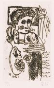 版画集『瑛九・銅版画 SCALE IV』 1 猫