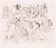 版画集『瑛九・銅版画 SCALE IV』 12 仲間たち