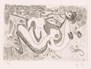 版画集『瑛九・銅版画 SCALE IV』 35 汽車の窓