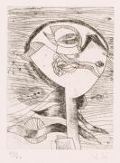 版画集『瑛九・銅版画 SCALE V』 19 泳ぐ