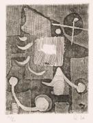 版画集『瑛九・銅版画 SCALE V』 39 月夜の遊び