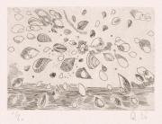 版画集『瑛九・銅版画 SCALE V』 49 貝