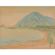紀伊百景画帖「三尾日ノ岬港」