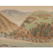 紀伊百景画帖「龍神峡」