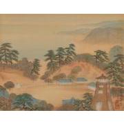 紀伊百景画帖「千里濱観音境内」