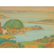 紀伊百景画帖「田邊湾」
