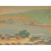 紀伊百景画帖「見老津」