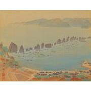 紀伊百景画帖「橋杭」
