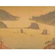 紀伊百景画帖　「浦神湾」