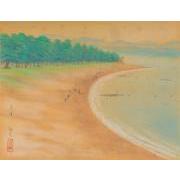 紀伊百景画帖「扇ヶ濱」