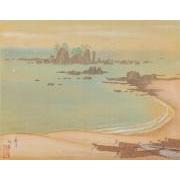 紀伊百景画帖「三輪嵜」
