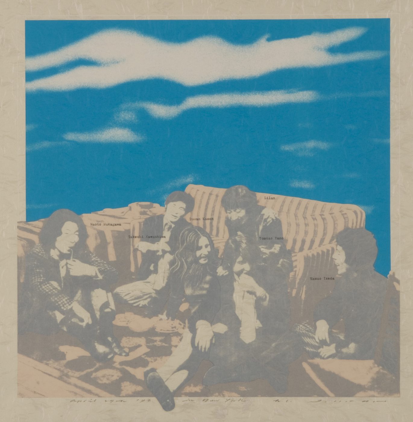 野田哲也《日記 1970年4月27日ニューヨーク》1970