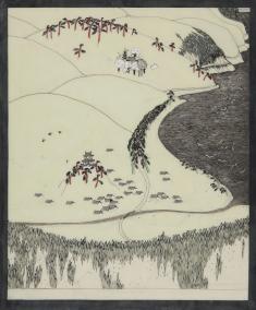田中恭吉《和歌山風景》1914（大正3）頃
