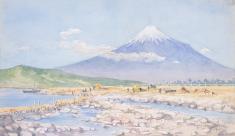 《富士を望む》1897年　島根県立石見美術館蔵